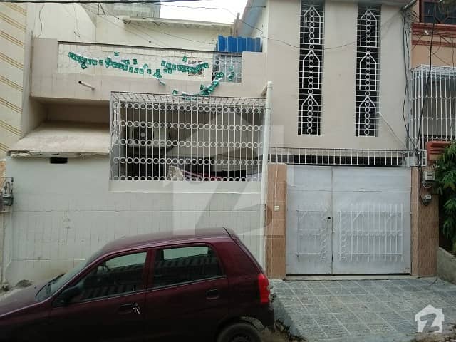 House Good Condition West Open Next To Main Road 1st Street  North Karachi Sector 8