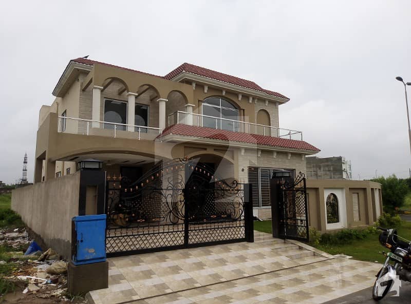1 Kanal Corner Spanish House With Basement  Bungalow For Sale In  Eden City Lahore