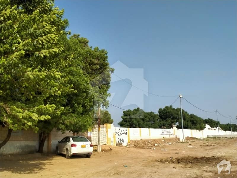 1000 Yards Three Side Corner Plot For Sale In Govt Teacher Society