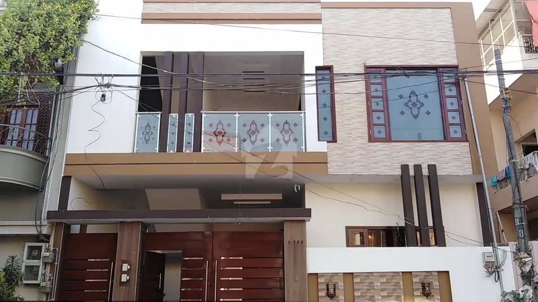 Stylish And Beautiful Brand New 233 Sy Yd Double Storey  Bungalow For Sale