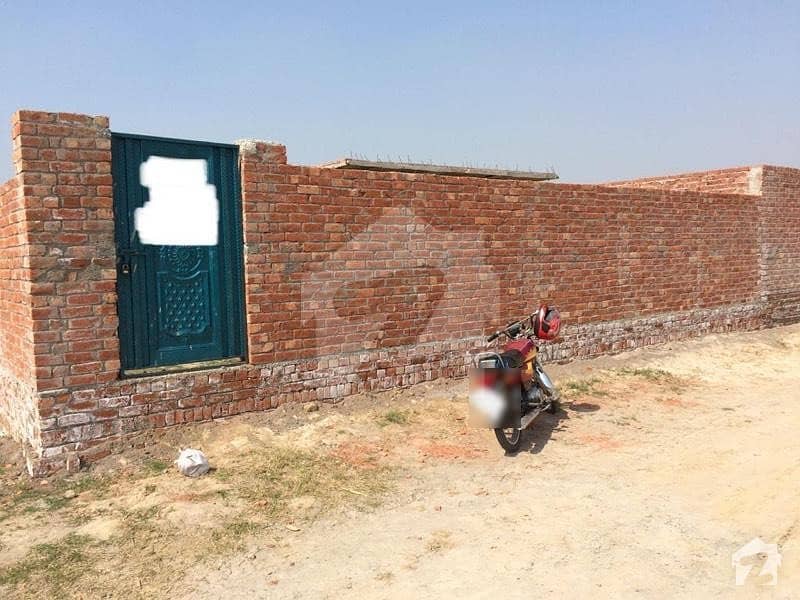 Elite Town D Block Plot For Sale With Boundary Wall