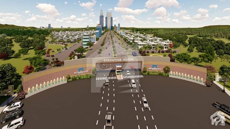 5 Marla Plot File Available On Easy Installments In Motorway City Islamabad