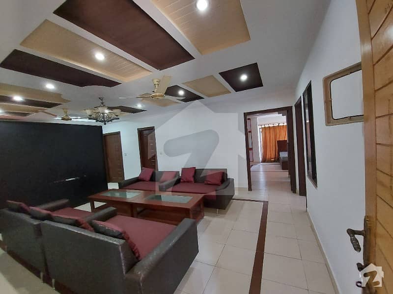 Semi Furnished 1000 Square Feet 2 Bed Apartment On Main Expressway