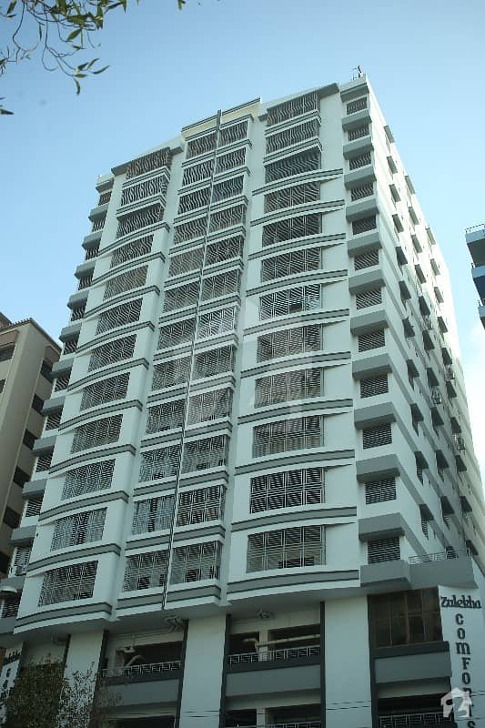 A Well Built Zulakha Comfort 4 Bed Flat Is Up For Sale In Gulshan-e-Iqbal Town