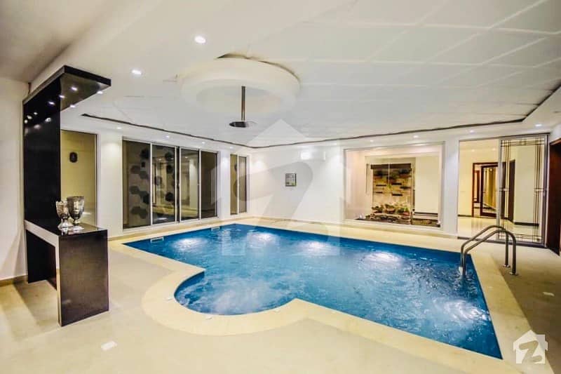 Abid Associate Presents Swimming Pool Home Theater Gym Full Basement 1 Kanal House For Sale