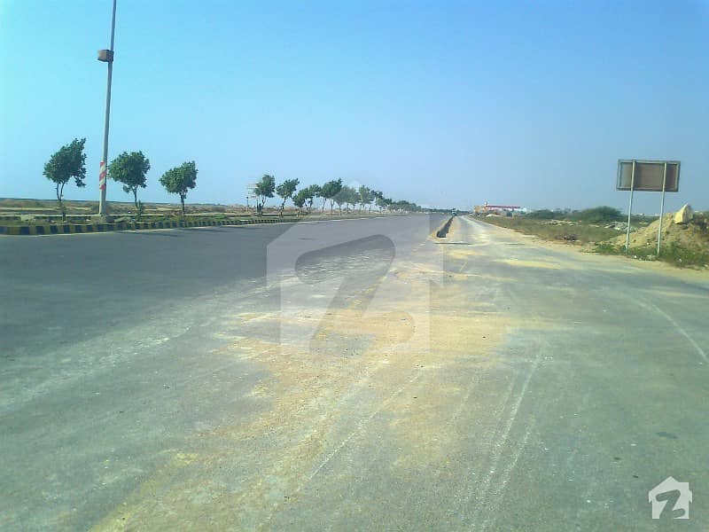 500 Square Yard Residential West Open Plot On Beach Street In Zone D Phase 8 Dha Karachi