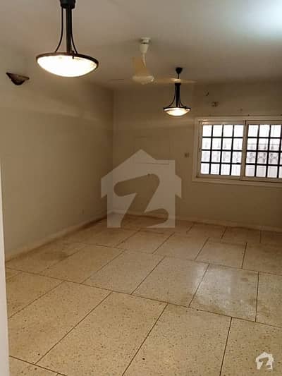Flat For Rent With Parking And Line Water And Lawn In Well Maintain Project