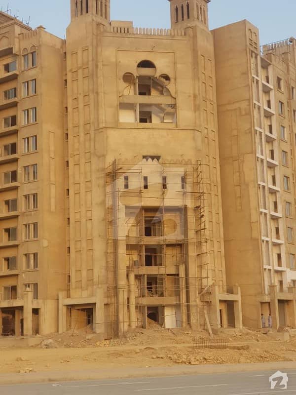 بحریہ ٹاؤن - پریسنٹ 18 بحریہ ٹاؤن کراچی کراچی میں 3 کمروں کا 6 مرلہ فلیٹ 5.55 لاکھ میں برائے فروخت۔