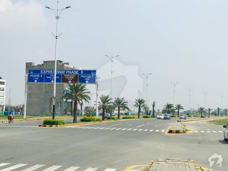 Leads Offer Dha Phase 8 Main Express Way 8 Marla Commercial Plot With Huge Parking In Block D