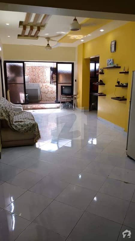 West Open Ground Floor 3 Bed Drawing TV Lounge Furnished Flat Is Available For Sale