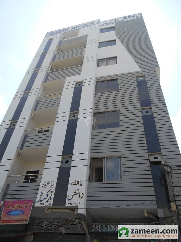 اَپر غزری غِزری کراچی میں 2 کمروں کا 4 مرلہ فلیٹ 90 لاکھ میں برائے فروخت۔