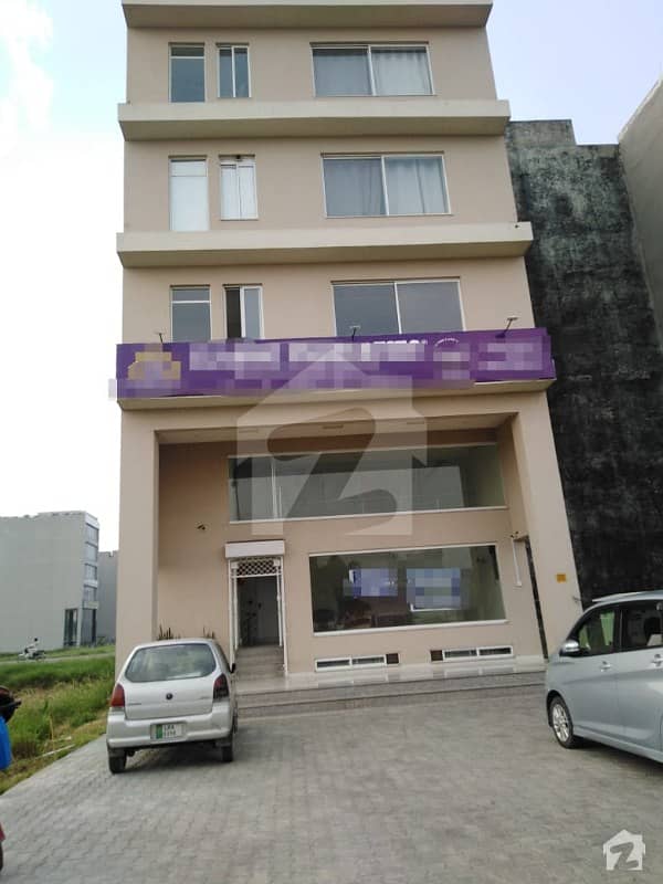 4 Marla Commercial Plaza Available For Rent At Dha Phase 6 Which Includes Basement Ground Floor And Mezzanine