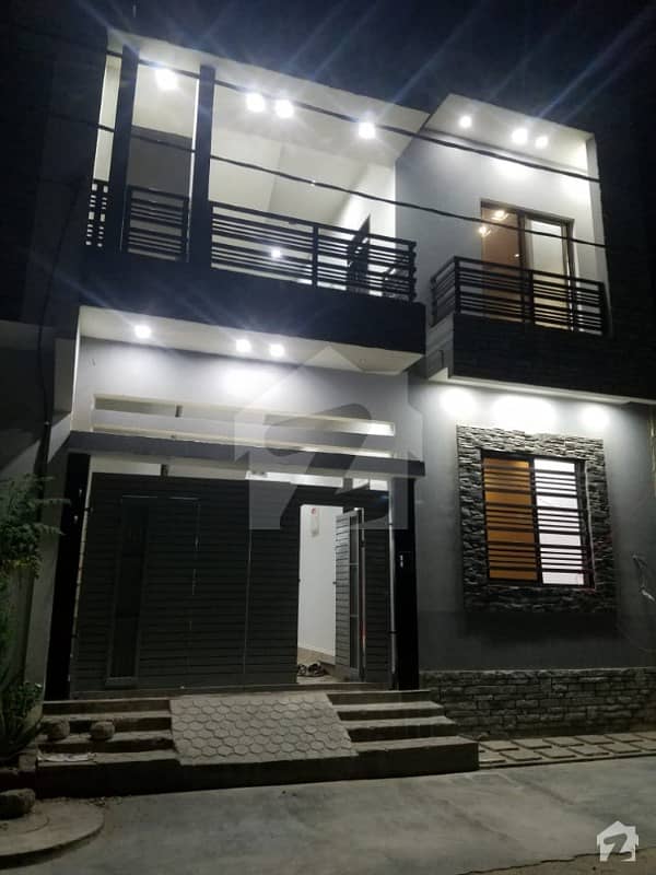 گلشنِ معمار - سیکٹر آر گلشنِ معمار گداپ ٹاؤن کراچی میں 4 کمروں کا 5 مرلہ مکان 1.4 کروڑ میں برائے فروخت۔