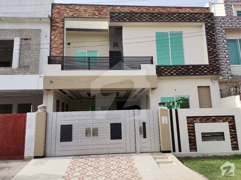 7 Marla Corner New Double Storey Luxury House Is Available For Sale In Beautiful Wapda Town