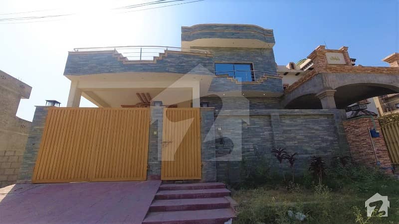 10-Marla House With Excellent Architecture Is Available For Sale In Samarzar Housing Society Rawalpindi