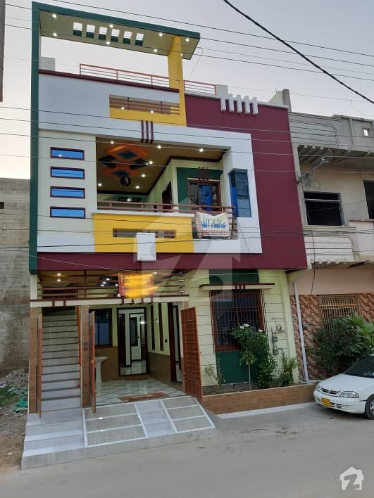 سادی ٹاؤن - بلاک 5 سعدی ٹاؤن سکیم 33 کراچی میں 6 کمروں کا 5 مرلہ مکان 2.09 کروڑ میں برائے فروخت۔