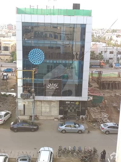 Slightly Used Glass Elevation Building With Lift Defence Phase 6 Shahbaz Commercial Near 26 Street 200 Yards Whole Building Available For Rent