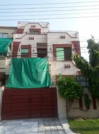 7.5 Marla Double Storey House 5 Bed Marble Flooring For Sale In Johar Town Near Canal  Road