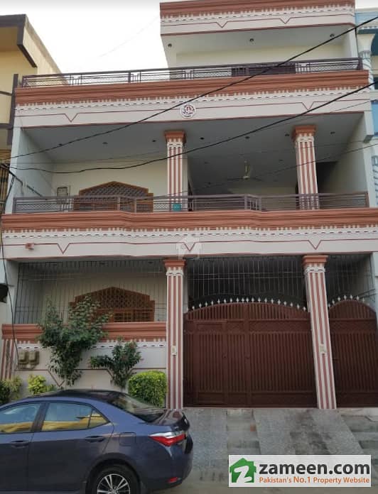 West Open 200 Sq yards Double Storey House For Sale