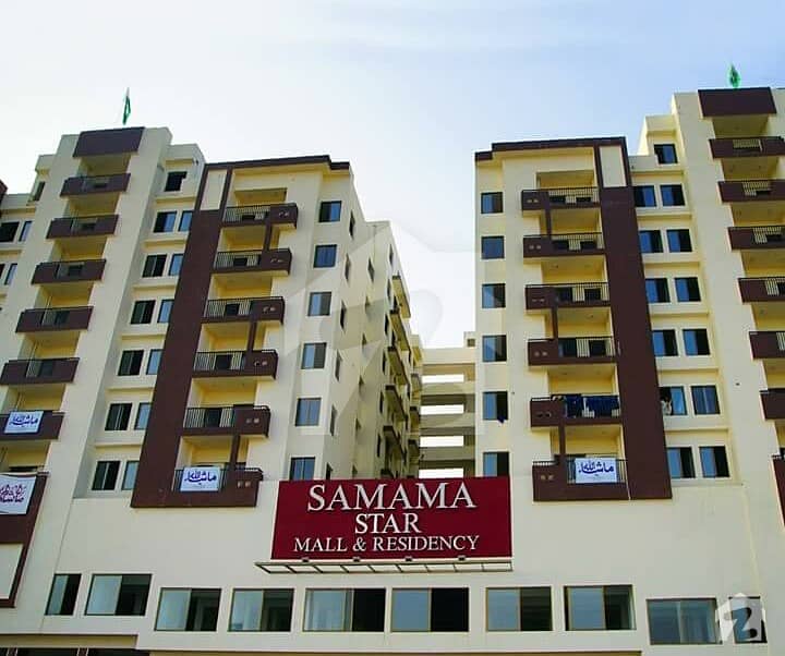 سماما سٹار مال اینڈ ریزیڈینسی گلبرگ گرینز گلبرگ اسلام آباد میں 2 کمروں کا 3 مرلہ فلیٹ 65 لاکھ میں برائے فروخت۔