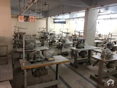 Garments Factory For Sale With Complete Setup At Metrovile Site