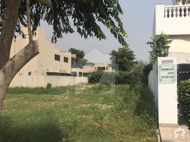 C Block 1 Kanal Pair Hot Location Plot For Sale In Phase 5 Dha Lahore