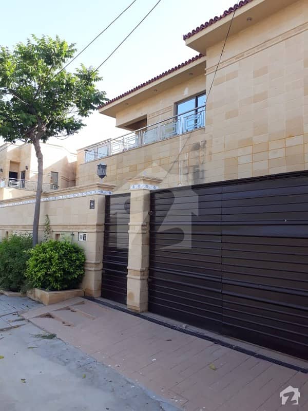 500 Sq Yard Bungalow With Small Basement For Sale In DHA Phase 8 Karachi