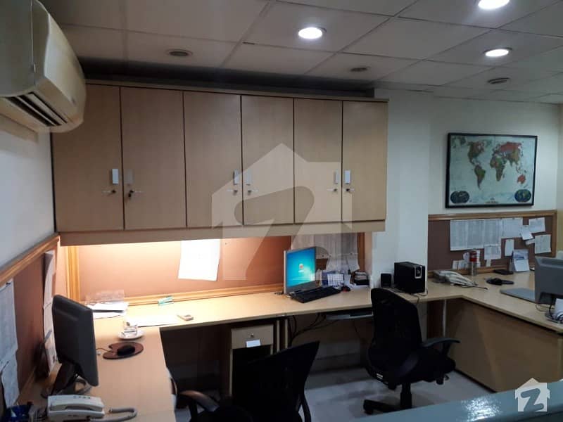 1383 Sq Ft Office Having 165000 Monthly Rental Contract  Main Boulevard Gulberg