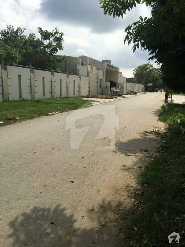 Commercial Plot For Sale Situated In Main Canal Bank Road Near American International School Harbanspura Lahore Cantt.