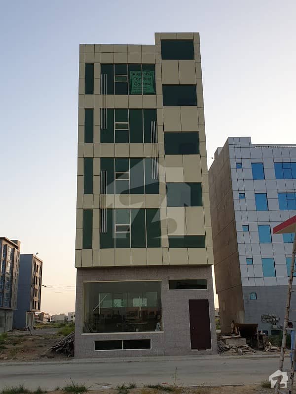 100 Yards Brand New Complete Building Available For Sale In Murtaza Commercial Dha Phase 8