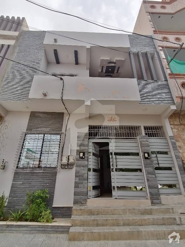 گلشنِ معمار - سیکٹر آر گلشنِ معمار گداپ ٹاؤن کراچی میں 2 کمروں کا 5 مرلہ مکان 1.3 کروڑ میں برائے فروخت۔