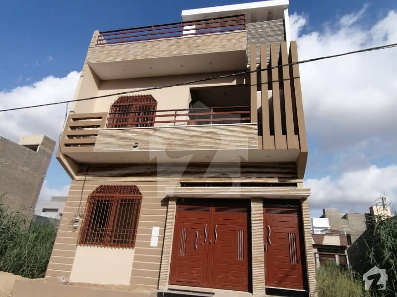 گلشنِ معمار - سیکٹر ایس گلشنِ معمار گداپ ٹاؤن کراچی میں 2 کمروں کا 5 مرلہ مکان 1.38 کروڑ میں برائے فروخت۔