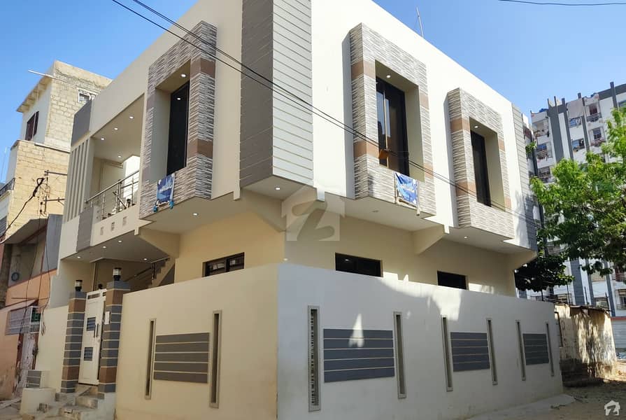 Direct Deal A Brand New House Is Available For Sale At A Prime Location in North Karachi