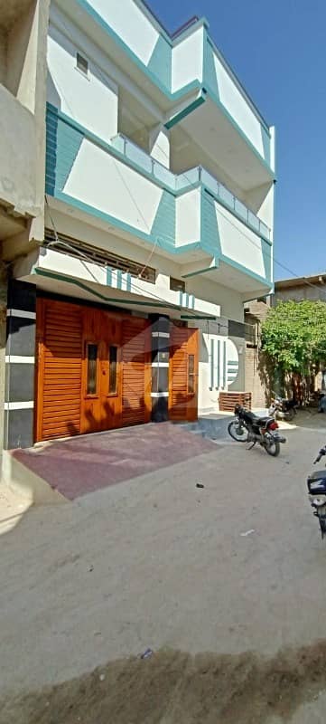 New Furnished Double Storey House For Sale  Ghullam Hyder Shah Colony