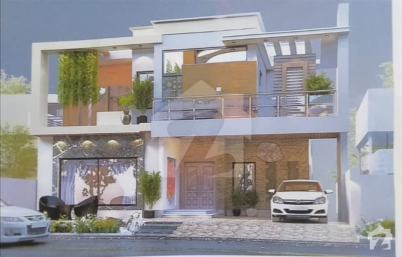 12.50 Marla Double Story Grey Structure Brand New Double Story House Available For Sale
