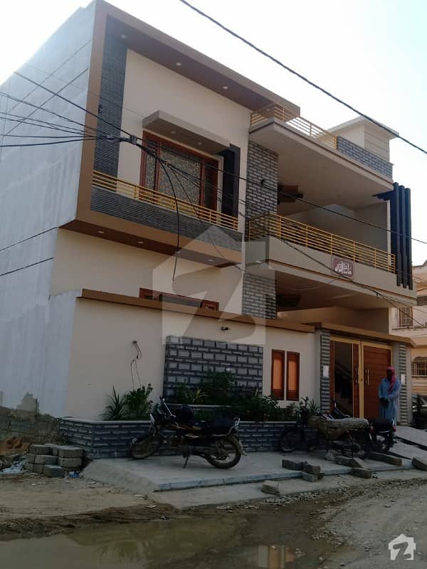260 Sq Yards Corner West Open Brand New Double Storey Ultra Luxury Modern Bungalow In VIP Block 12 Johar