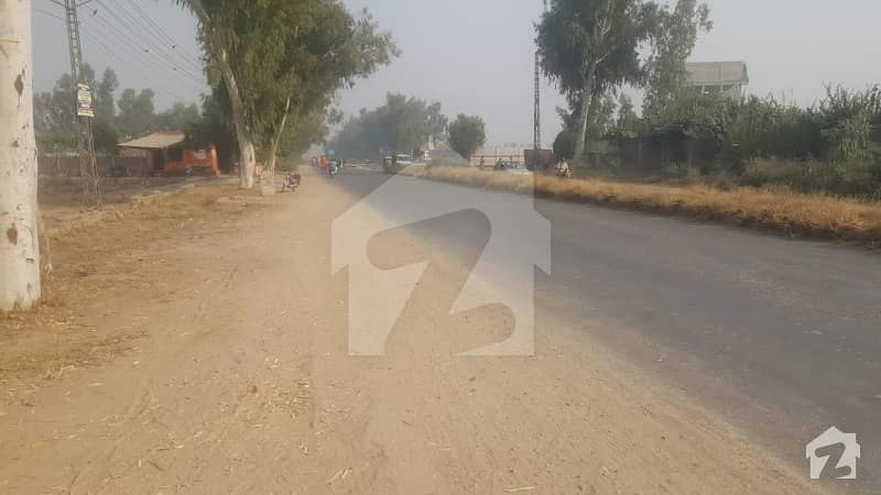 Agriculture Land With 200 Feet Front Land  Is Available For Sale At Main Raiwind Road