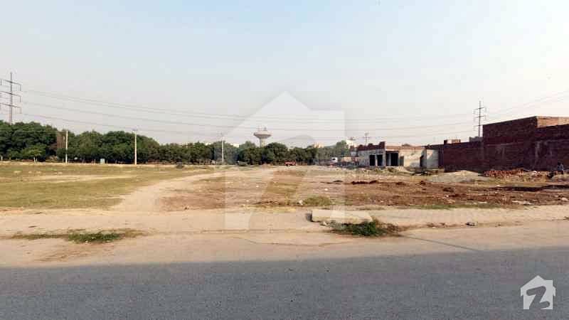 10 Marla On Ground Develop Plot For Sale In Bahria Town Lahore