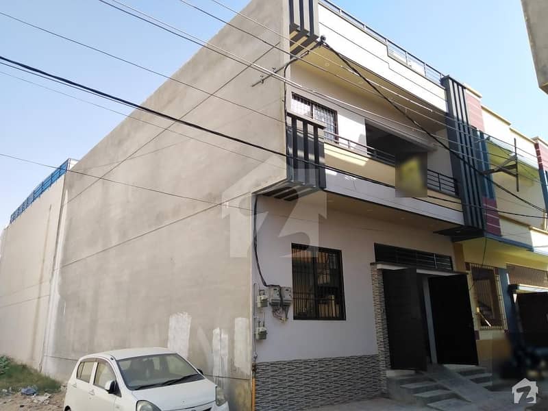 120 Yards Ground + 1st Floor House Is Available For Sale Block-5, Saadi Town