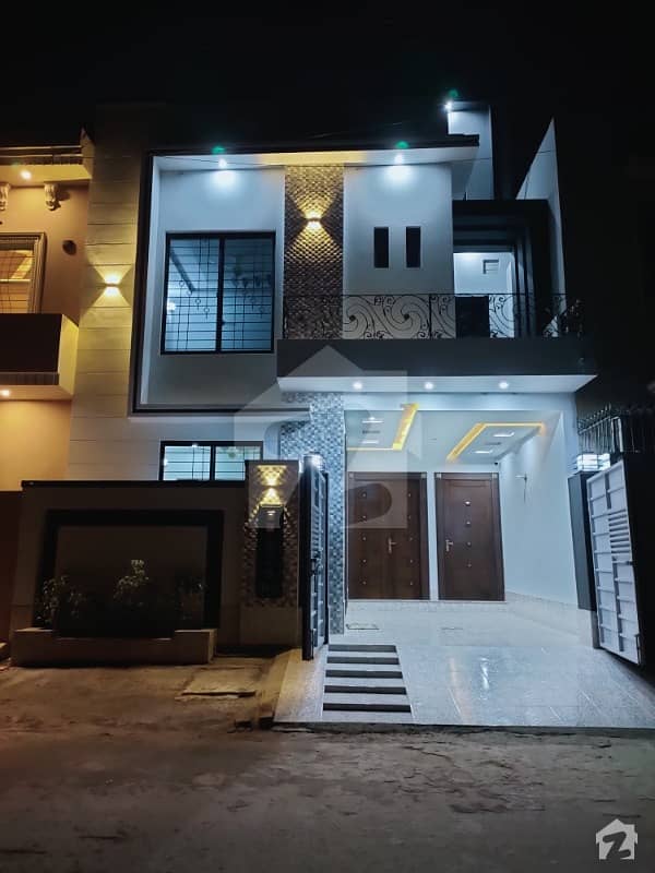 5 Marla Luxury Facing Park Brand New House At Very Hot Location