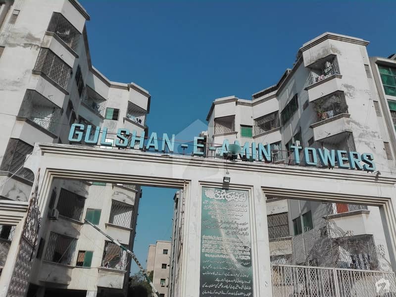 Gulshan E Ameen Tower 1st Floor Flat For Rent West Open