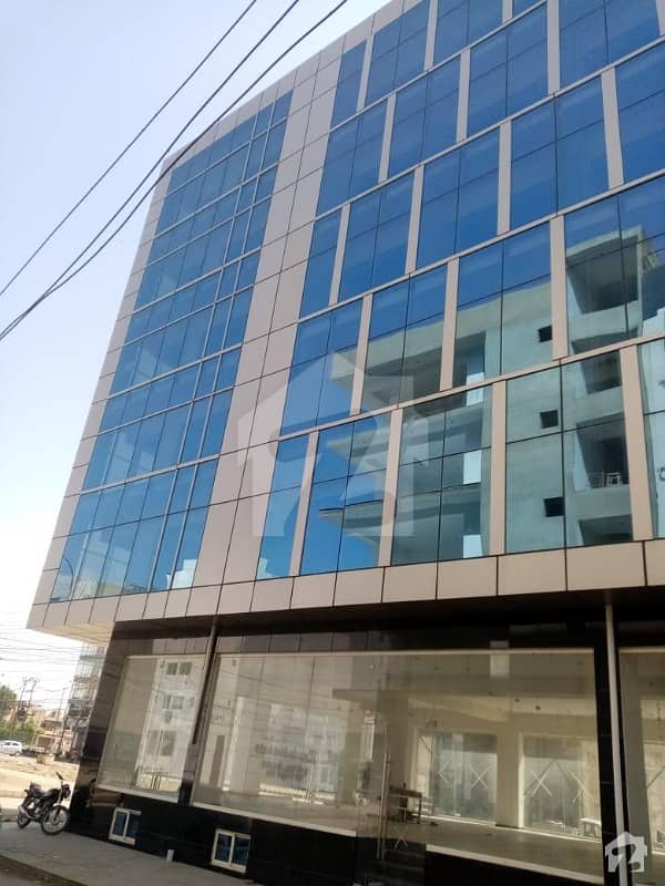 Dha Phase 6 Bokhari 281 Sqft Office Brand New 3 Side Corner Building For Sale
