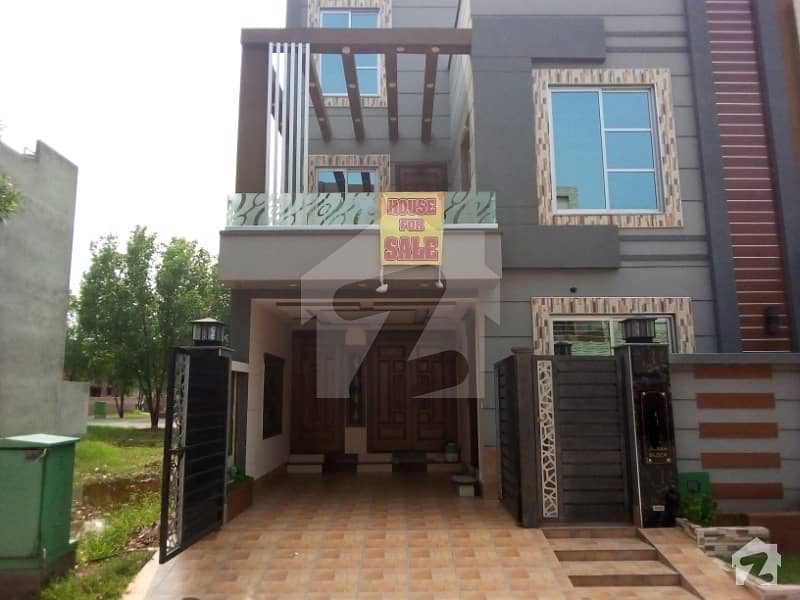 5 Marla Brand New House Or Sale In Sector E Bahria Town Lahore