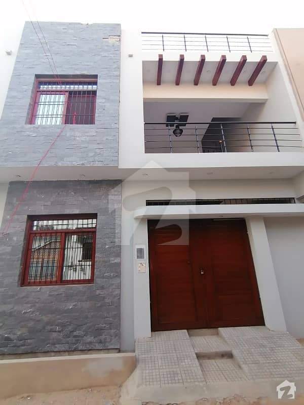 Beautiful New 120 Yards Double Storey House For Sale In Block 5 Saadi Town