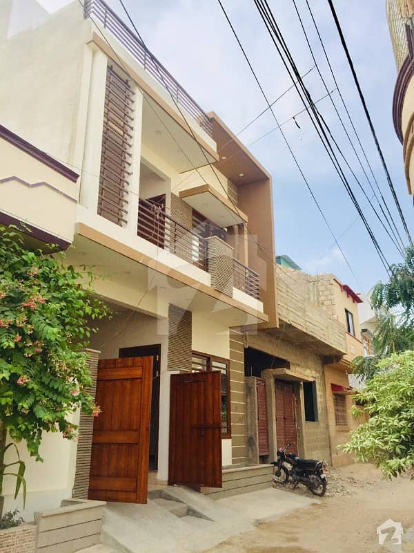 Outclass 120 Yards Double Storey House For Sale In Block 4 Saadi Town