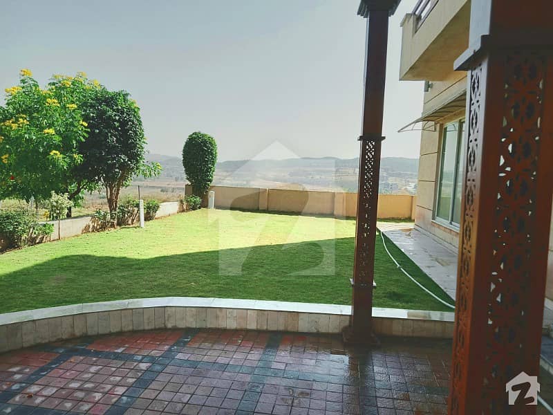 Auspicious House For Sale Back Golf View Bahria Garden City Zone 1