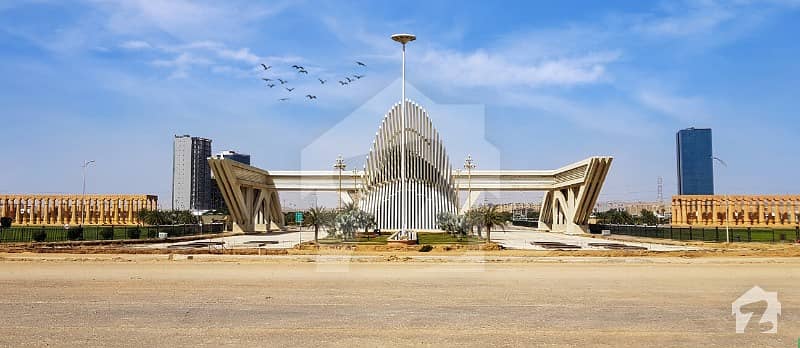 Perfect 250 Square Yards Residential Plot In Bahria Town Karachi For Sale