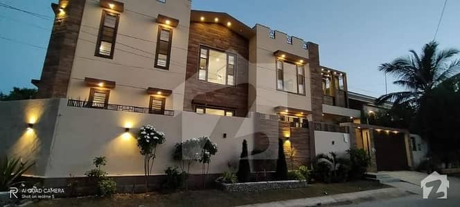 Extraordinary Brand New Super Luxury 500 Square Yard Corner Bungalow For Sale With Basement Extraordinary Brand New Super Luxury 500 Square Yard Corner Bungalow For Sale With Basement