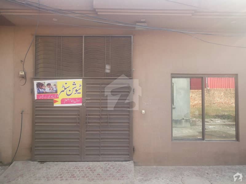 Single Storey House Of 4 Marla For Sale In Nazir Park Main Canal Bank Road