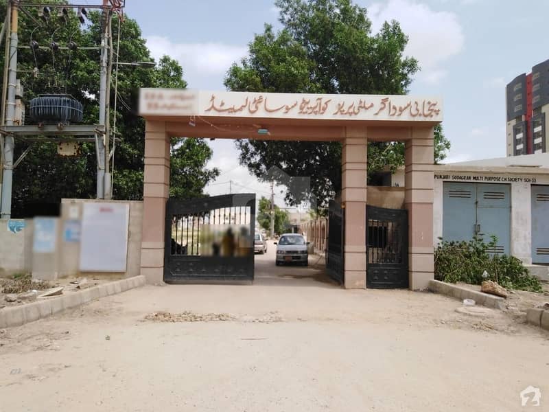 120 Square Yards West Open Plot Punjabi Saudagaran Scheme 33 Karachi